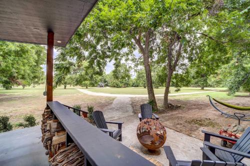 Scenic Tulsa Getaway with Deck and Fire Pit Scenic Tulsa Getaway with Deck and Fire Pit