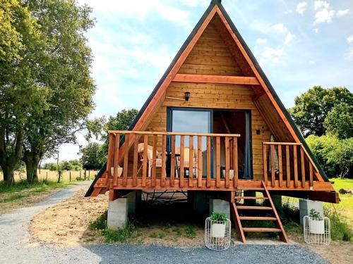 Le Chalet dans les Près chambre d'hôte Mossay