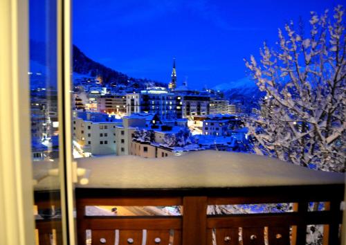View, Soldanella in Saint Moritz