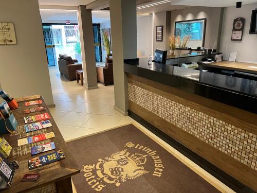 Empfangshalle, Hotel Steinhausen in Blumenau