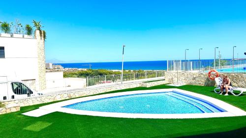 Two-Bedroom Apartment room in 22 Aura-Piscina 3 Vistas al mar