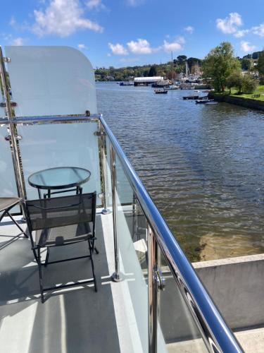 Balkon/terasa, The Boathouse in Mylor