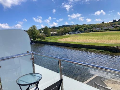 Balkon/terasa, The Boathouse in Mylor