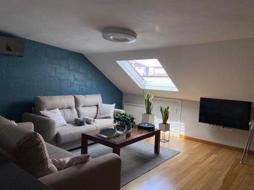 Ático 22 - céntrico, aire acondicionado y parking, Vilagarcía de Arousa (foto 4)