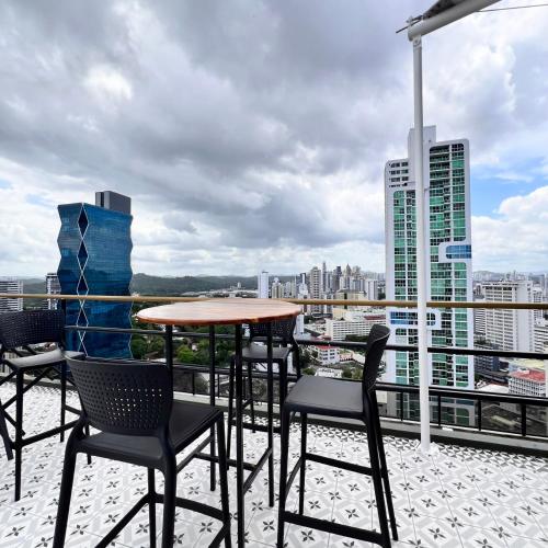 Apartamento con calor de hogar 23F