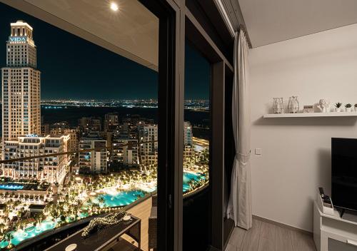 Näkymä, Stunning 2BR with Panoramic Creek Harbour Views in Dubai Festival City