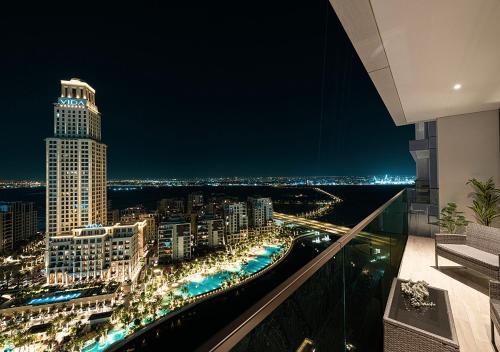 Näkymä, Stunning 2BR with Panoramic Creek Harbour Views in Dubai Festival City