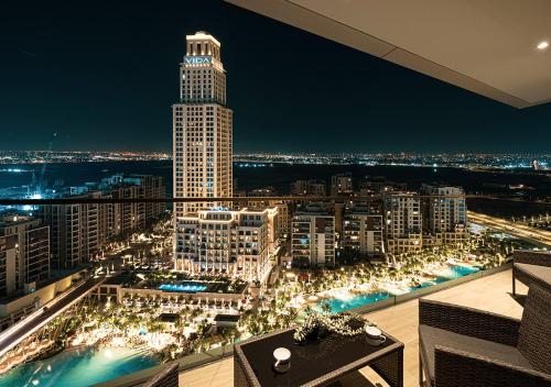 Näkymä, Stunning 2BR with Panoramic Creek Harbour Views in Dubai Festival City
