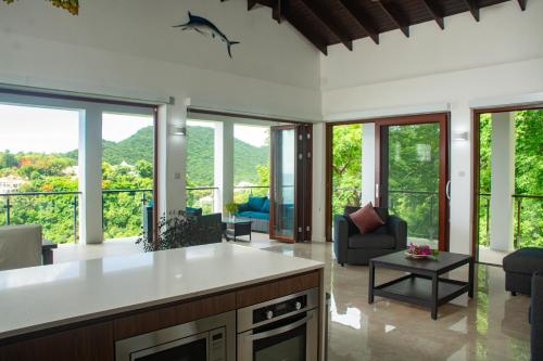 Instalações, Villa Vino Lucia in Marigot Bay