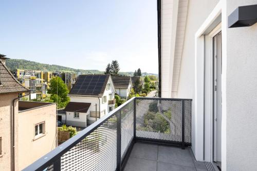 Pemandangan, STAYY Flagship Limmattal Premium Apartments - 24h Self Check-in free Parking free EV Wallbox in Dietikon
