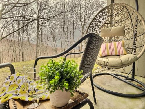 CozyCub Pets, AC, Bike to Mtn, Fireplace, Walk out in Killington, USA