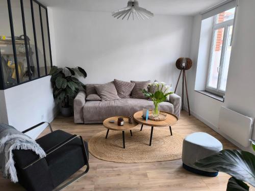Appartement spacieux et moderne, en plein centre - Location saisonnière - Boulogne-sur-Mer
