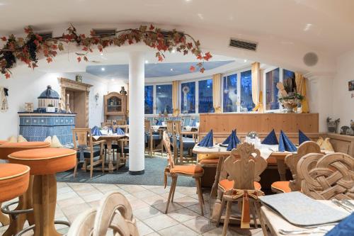 ห้องอาหาร, Hotel Edelweiß-Schlossl in บัค