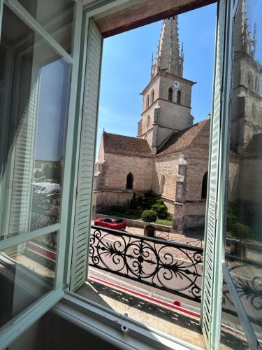Вид, Chez Romain - Appartement au coeur de Meursault in Мерсол