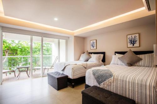 Beachfront X-Large Corner Unit-2 BDR-270° Views! in Puerto Vallarta, Mexico