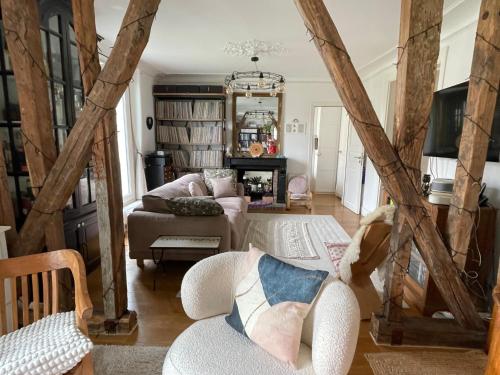 Grand appartement familial Parisien, avec balcon et parking, Paris (photo 3)