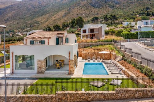 สระว่ายน้ำ, Villa Hemera in Castellammare del Golfo in กาเซ ตรัปเปโต