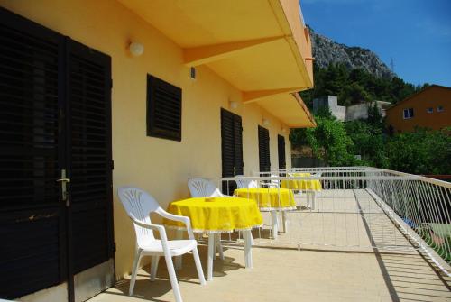 Erkély/terasz, Villa Elvira in Gradac