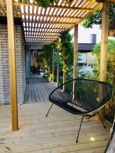 Garden, Villa i lugnt omrade nara hav in Edvinshem-Akesholm