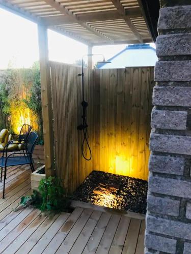 Shower, Villa i lugnt omrade nara hav in Edvinshem-Akesholm