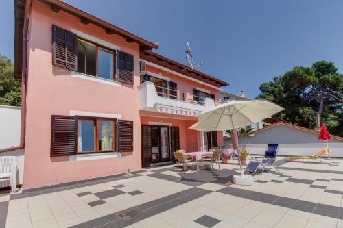 Erkély/terasz, Apartments Villa Julija in Poljana