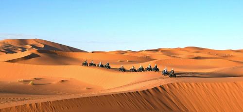 Royal desert camp in Merzouga