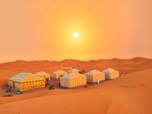 Royal desert camp in Merzouga