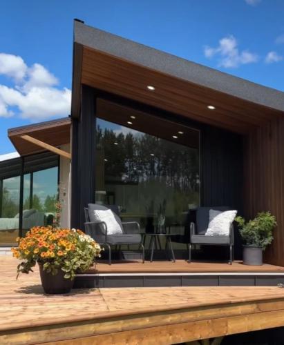 Iekārtas, Refuge Bay Caelum Cabin Luxury Off Grid Escape in Alberta Beach (AB)