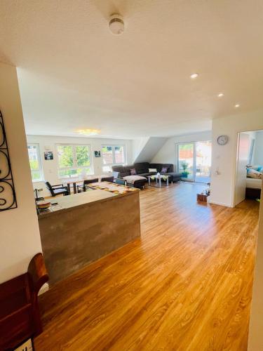 ห้องครัว, Ferienwohnung Burgblick in วาลด์เคียร์ช