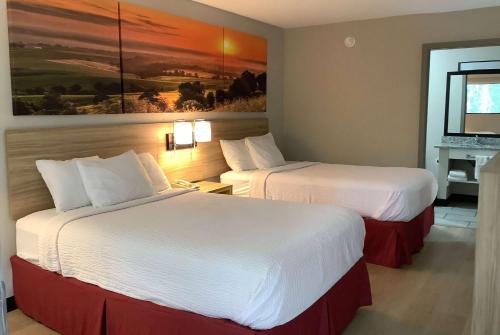 Deluxe Double Room with Two Double Beds - Non-Smoking