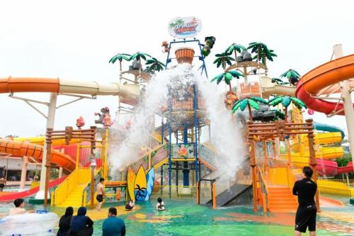 Water park, D'Splash Homestay @ Splash Mania Gamuda Cove in Bandar Gamuda Cove