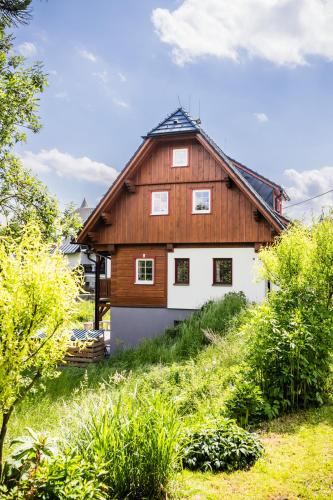 A szálláshely kívülről, Wellness Roubenka Goldenstein in Branna