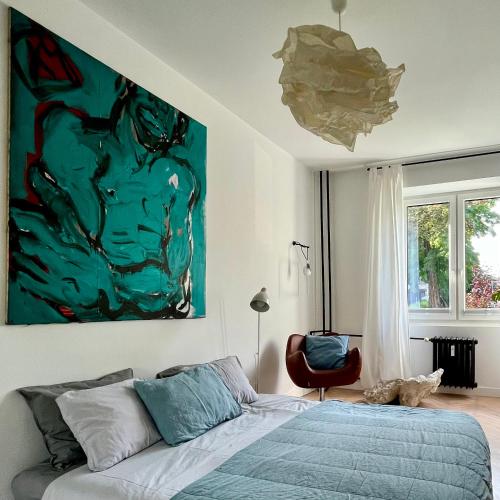 Art & Design 3 rooms apartment in city center, Breslau (Foto 10)
