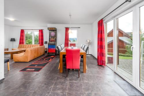 共用Lounge/電視區, Lipno villa Kleiner in 利波諾那德維爾塔沃