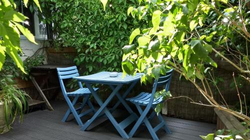 Logement cosy proche gare avec terrasse de verdure in La Metairie