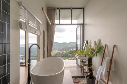 浴室, 邦爾卡酒店 (bon r kaad) in 清邁湄林