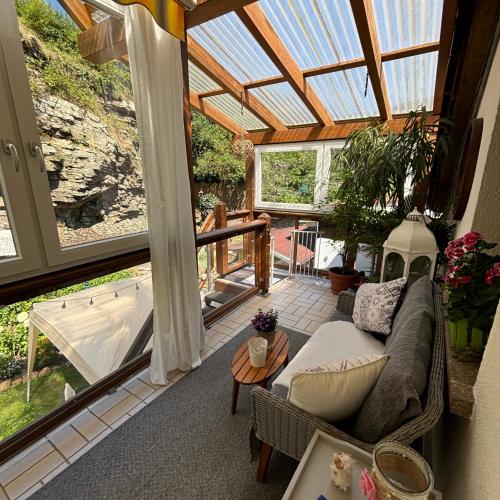 Kilátás, Ferienwohnung Im Morgenbachtal in Trechtingshausen