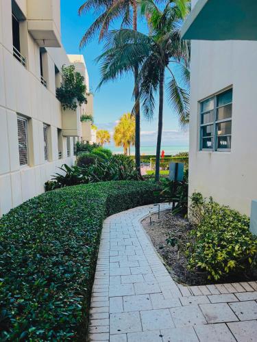 Miami Hallandale Condo, Partial Ocean View Direct Beach and Pool Access Miami Hollywood Beach Room Type - Apartment with Garden View