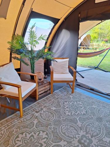 Glamping de Waardtent in Verspreide huizen Eext