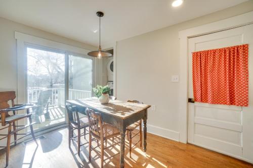 The Porch House Located in Historic Village in Granville, USA