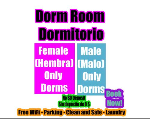 Women Dorms Private Bathroom - All Men Dorms - No Mix Dorms - Free Sunday Bbq - WiFi Long Term Stays Welcome in Miami, Vereinigte Staaten von Amerika