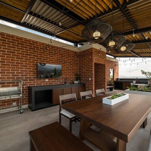 Kitchen, 5CERO2 STAYMENTS - Hermoso y Comodo Apartamento Tipo penthouse in Zone 2