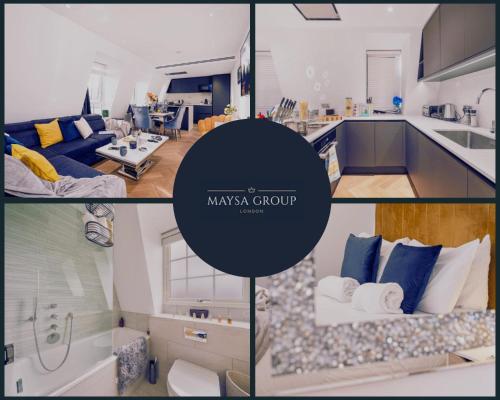 Stunning 1-Bedroom Penthouse in Marble Arch 72, Londýn