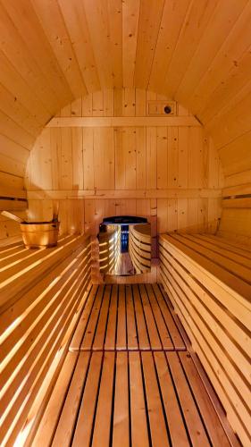 Сауна, Domki Letniskowe Bory Tucholskie - Klimatyzacja Wifi Sauna Jacuzzi in Любіхово