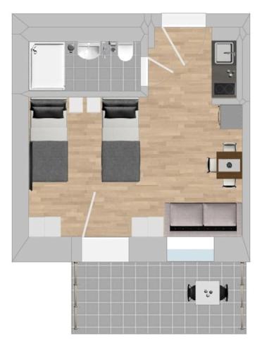 AM1026 - Smarte Monteurwohnung Übergangswohnung, Amberg (foto 8)