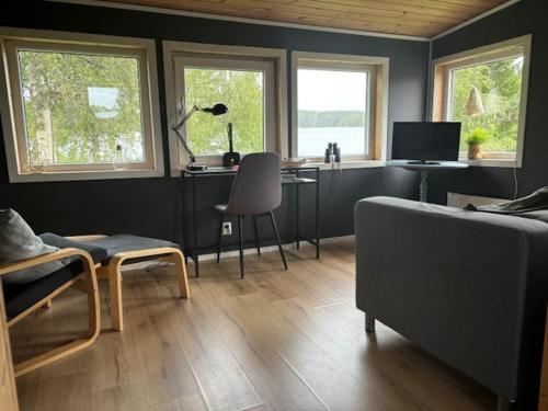 Rödvattnet cottages (Rodvattnet cottages) in Bredbyn