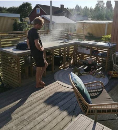 편의 시설/서비스, Villa with hot tub and sauna in 홀름순드