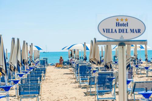 Strand, Hotel Villa Del Mar in Bibione Lido dei Pini