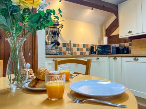 A szálláshely kívülről, The Hayloft, Broughton Beck, near Ulverston in Broughton Beck