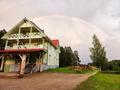 Exterior view, Mesikamae puhkemaja in Põlva